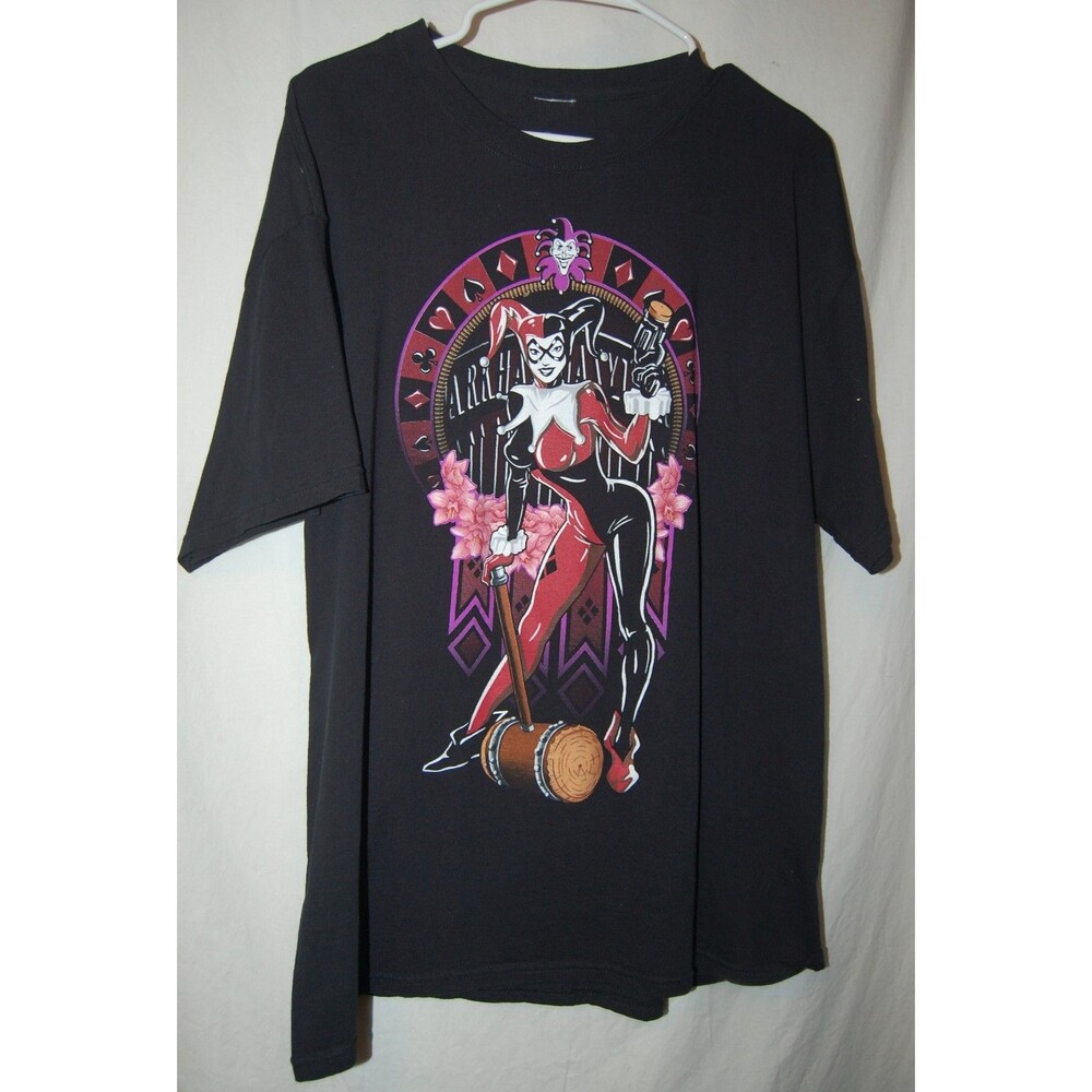Classic Style Harley Quinn Batman T-Shirt Size XL DC Comics Originals